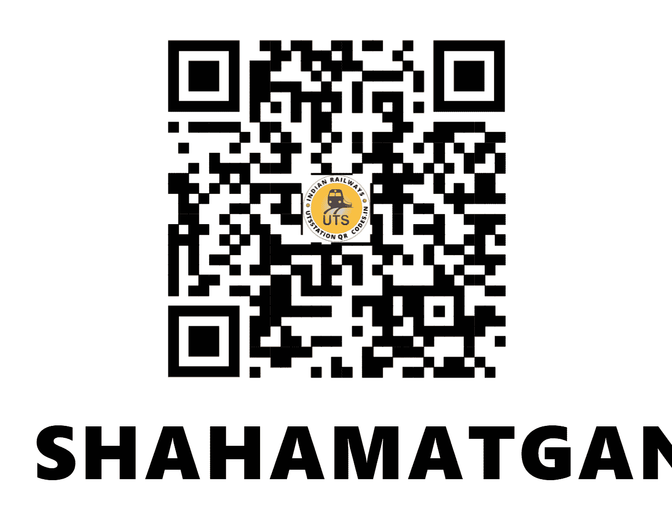 UTS QR Code for SHAHAMATGANJ - SMG - NE (UTTAR PRADESH)